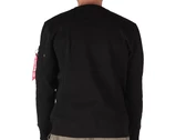 Alpha Industries Emb Sweater Black uomo  138300-03