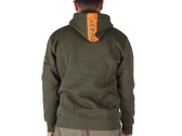 Alpha Industries Red Stripe Hoody Dark Green uomo  178314-257