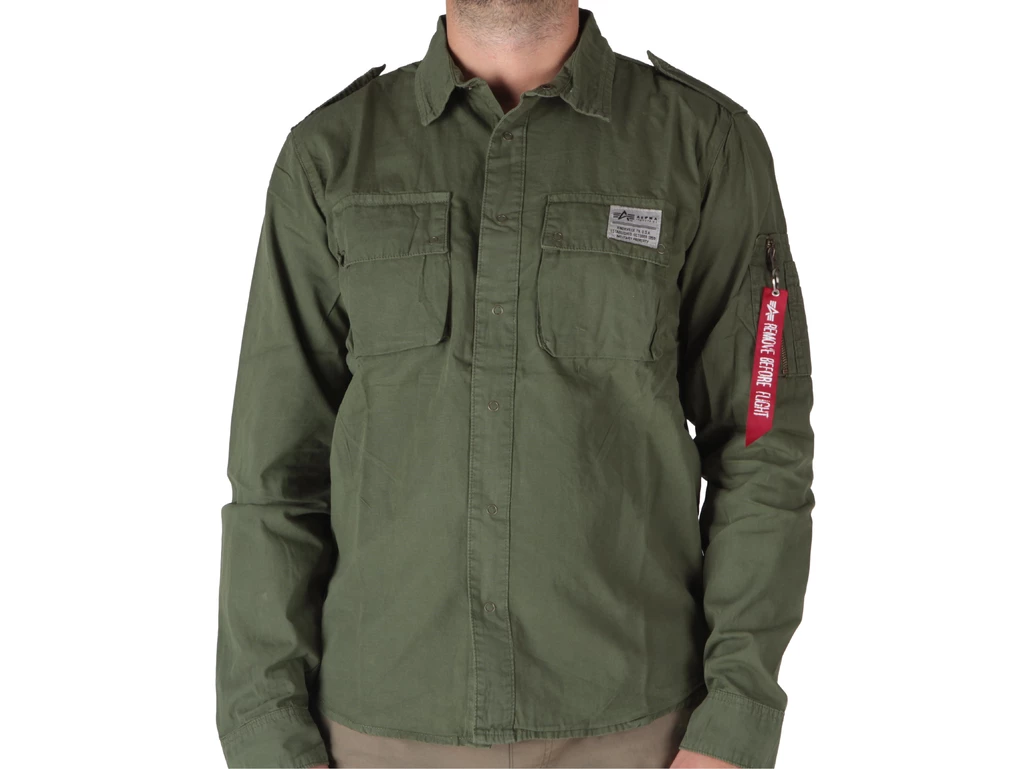 Alpha Industries Urban Military Shirt hombre 138420-142 