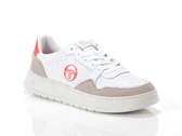 Sergio Tacchini Court Classic MP White Tofu Ponciana Red homme TSTU0016L 3515