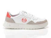 Sergio Tacchini Court Classic MP White Tofu Ponciana Red homme TSTU0016L 3515