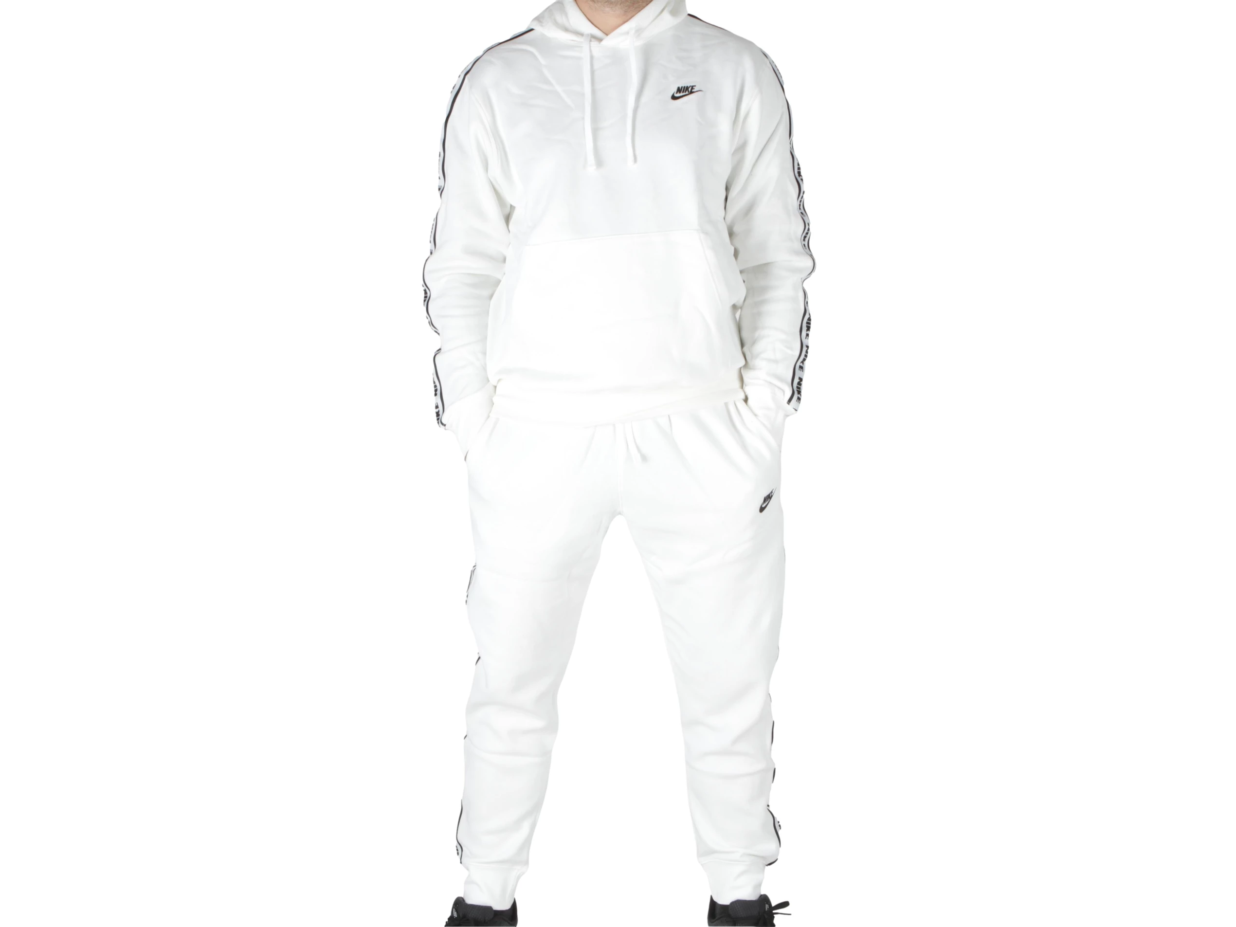 Nike M Nk Club Flc Gx Hd Trk Suit man FB7296 100 | YOUSPORTY