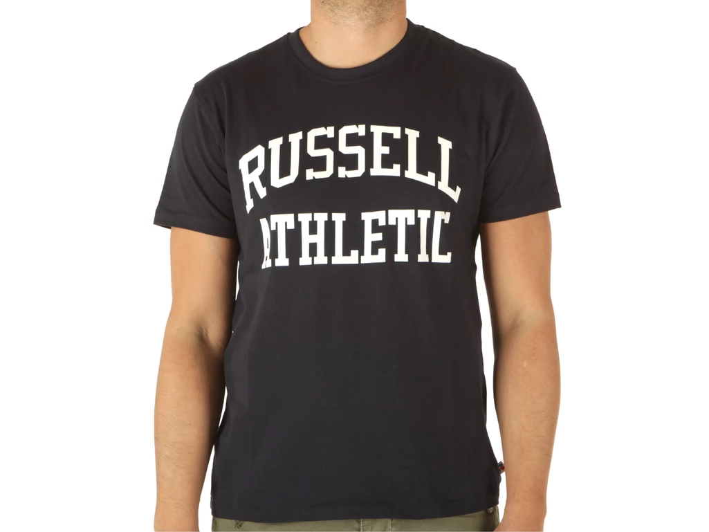 Russell Athletic Iconic SS Crewneck Tee Shirt man E2-600-1 190-NA