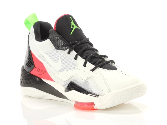 Nike Jordan Zoom 92 Sail Black Flash Crimson Eletric Green