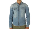 Berna Camicia Jeans Rotture homme 223205-30