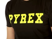 Pyrex T-Shirt In Jersey Uomo Nero Stampa Gialla homme 22EPB34200 NEG