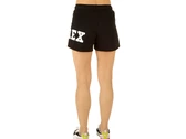 Pyrex Shorts Donna In Felpa Nero Stampa Bianca woman 22EPB42003 NER