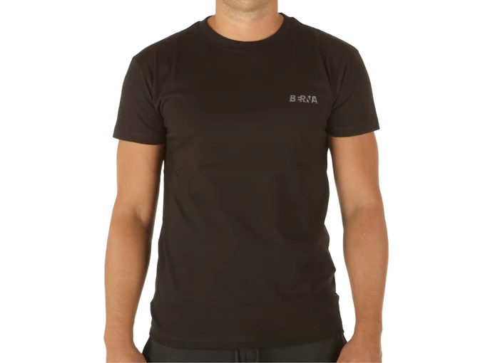 Berna T-Shirt Stampa Logo Nero homme 215158-1