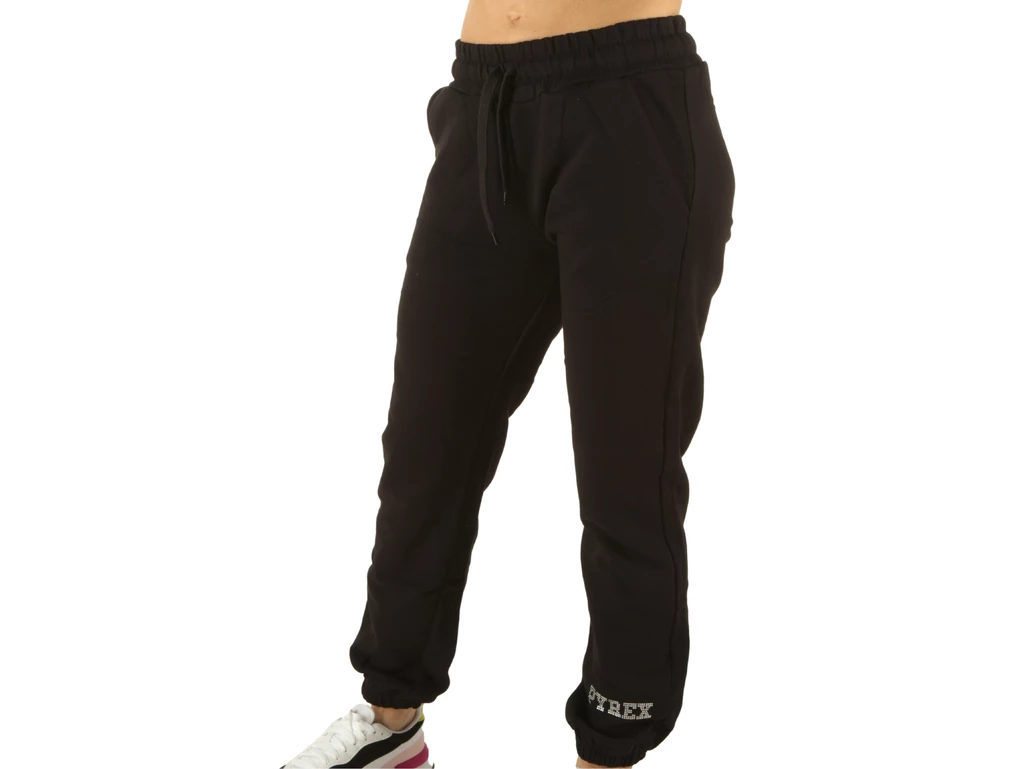 Pyrex Pantalone Donna In Felpa Nero femme 22EPB43130 NER