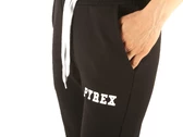 Pyrex Pantalone In Felpa Donna Nero Stampa Bianca donna 