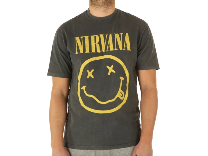 ReCovered Nirvana Yellow Logo uomo  MMLVN252