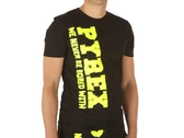 Pyrex Completo Maglia In Jersey Bermuda In Jersey Uomo hombre 22EPC43353 NER 