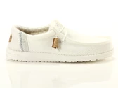 Hey Dude Wally Linen Natural White homme 40015-100