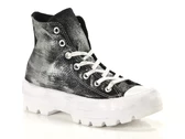 Converse Chuck Taylor All Star Lugged Ltd Black Silver donna 