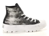 Converse Chuck Taylor All Star Lugged Ltd Black Silver donna 