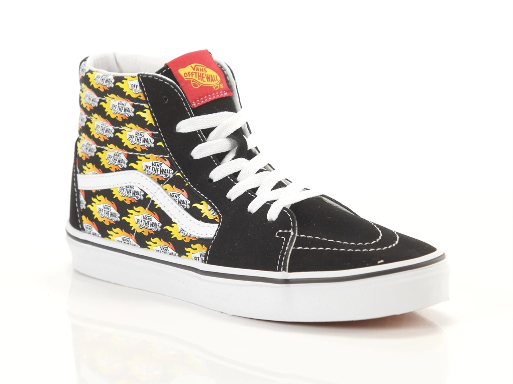 Colorful vans hot sale high tops