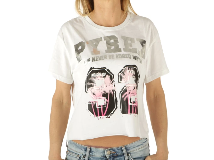 Pyrex Maglia In Jersey Donna Bianco femme 22EPC43404 BIA