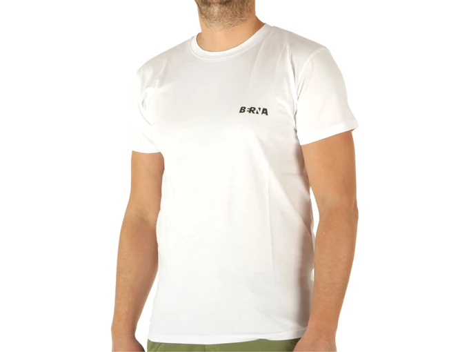 Berna T-Shirt MM Stampa Logo Nero uomo  230117-2