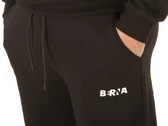 Berna Pantalone In Felpa Stampa Logo Nero hombre 230120-1 