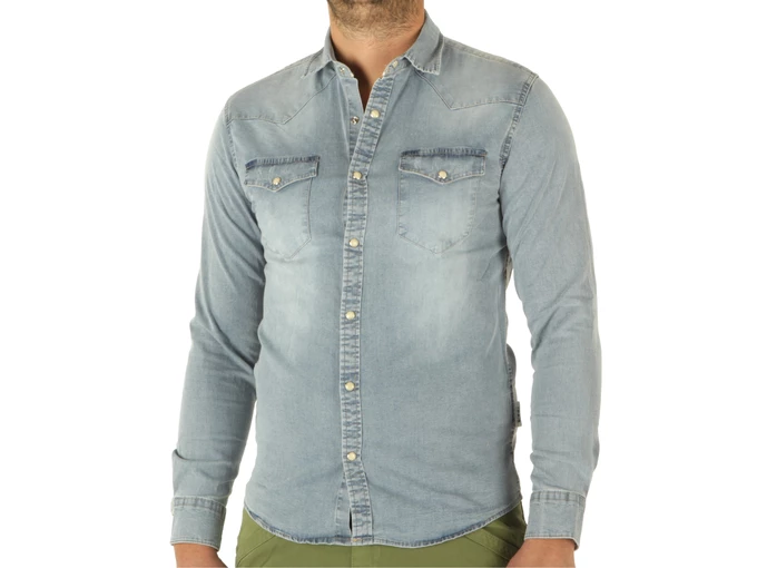 Berna Camicia Jeans hombre 230134-30 