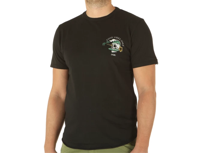 Berna T-Shirt MM Stampa Nero uomo  230192-1