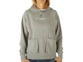 Nike W Nsw Swsh Hoodie Ft Dk Grey Heather White mujer CZ8896 063 