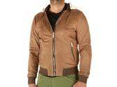 Berna Bomber Ecopelle Invecchiata Tabacco homme 230327-56