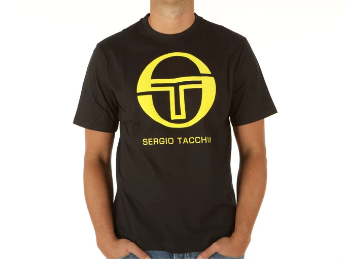 Sergio Tacchini Iberis 020 T Shirt Black Acid uomo  038714 164