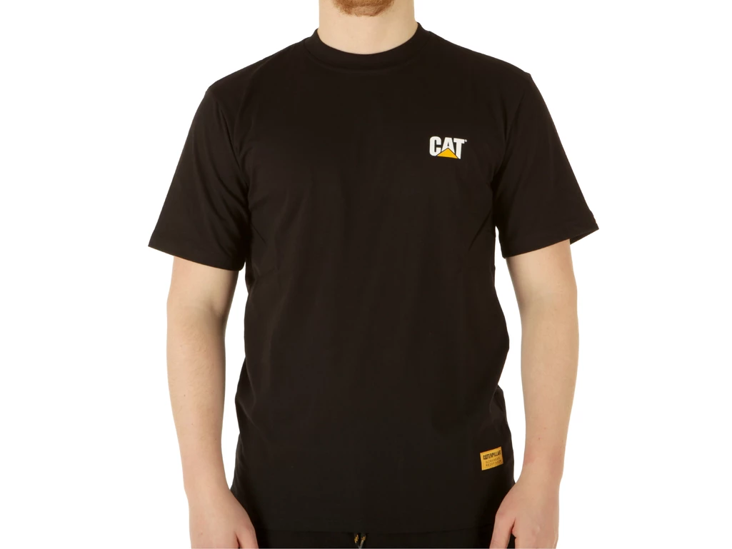 Caterpillar T Shirt Black uomo  2511784 10158