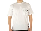 Caterpillar T Shirt Double Pocket White uomo  2511803 10110