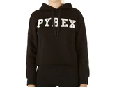 Pyrex Maglia Cappuccio Corta Donna In Felpa Nero woman 21IPB42507 NER