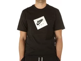 Nike M J Jumpman Box Ss Crew Black White uomo  DD0963 010