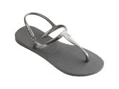 Havaianas Havaianas Twist Steel Grey femme 4144756 5178