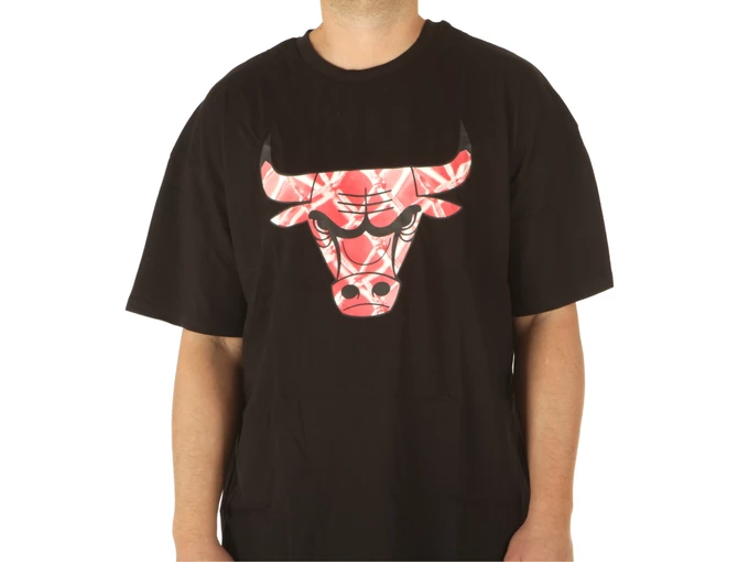New Era Nba Infill Logo Os Tee Chicago Bulls uomo  60357102