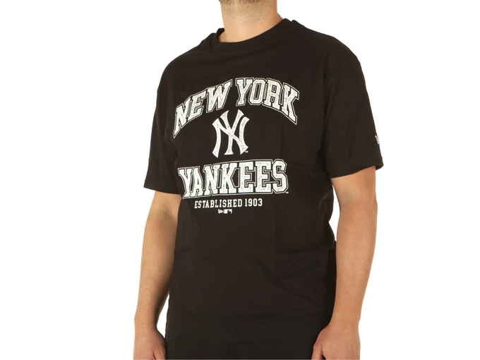 New Era Mlb Arch Logo Os Tee New York Yankees uomo  60357143