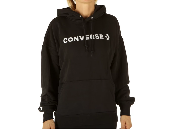 Converse Embroidered Wordmark Hoodie donna  10021657-A05