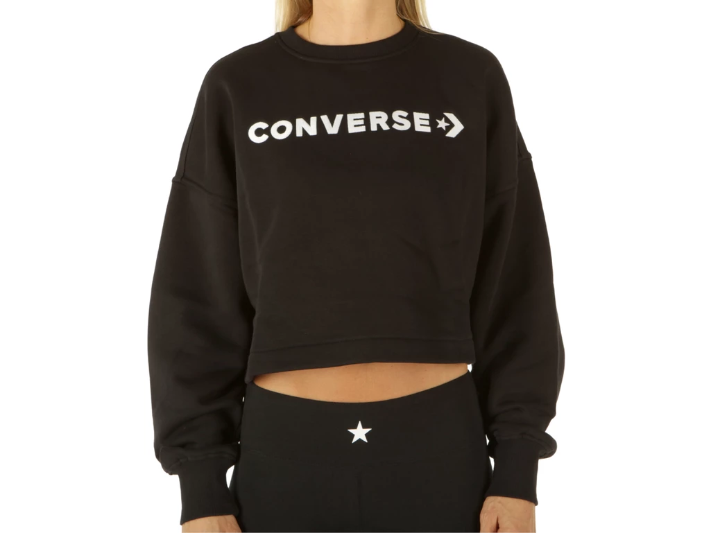 Converse Embroidered Wordmark Crew femme 10021658-A06