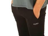 Phobia Archive Black Pants With Orange Lightning homme PH00029OR