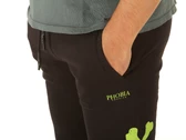 Phobia Archive Black Pants With Green Cross Bones homme PH00073