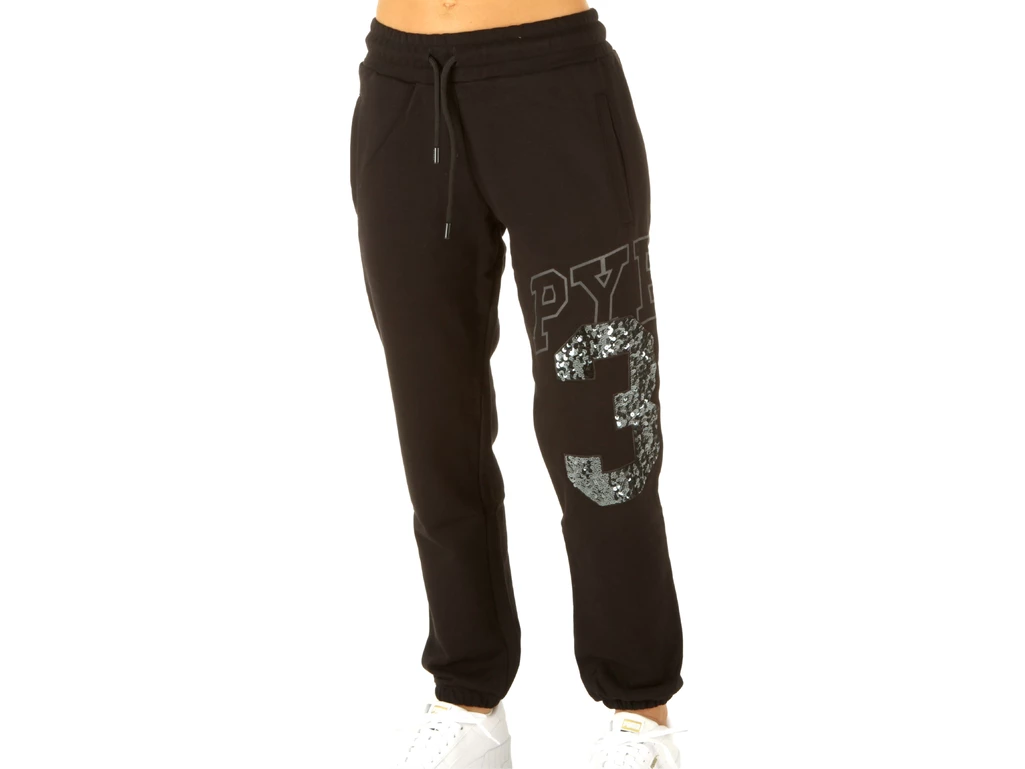 Pyrex Pantalone In Felpa Donna Nero femme 21IPC42950 NER