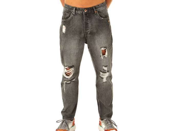 Berna Jeans Uomo Cropped Colore Unico hombre 205103-30 
