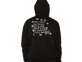 Phobia Archive Black Hoodie With Tdc Please Print hombre PH00511 