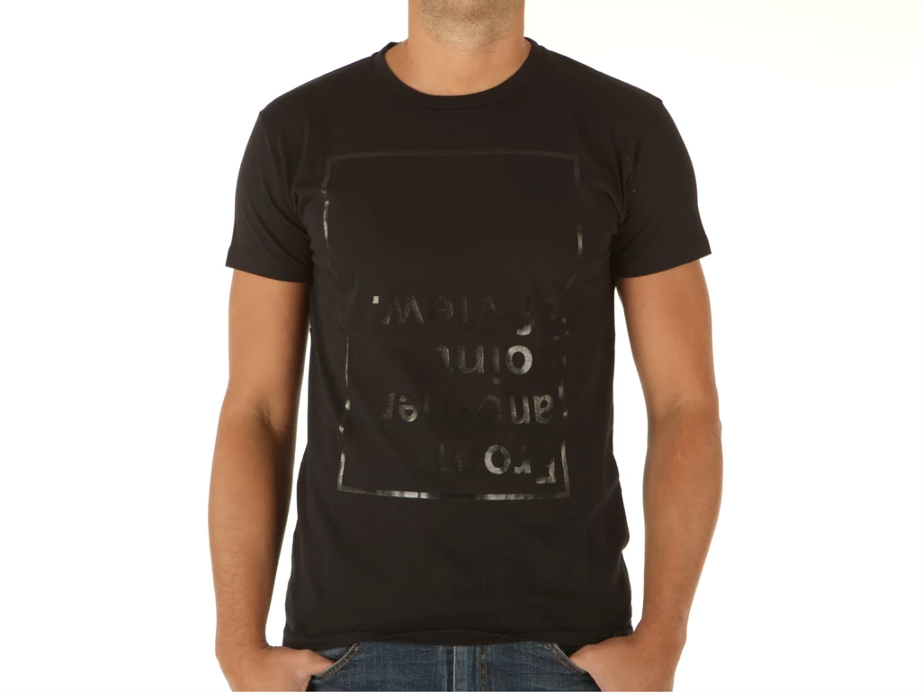 Berna T-Shirt MM Nero uomo  205135-1