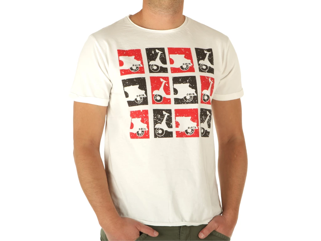 Berna T-Shirt St Vespe Panna uomo  220050-128