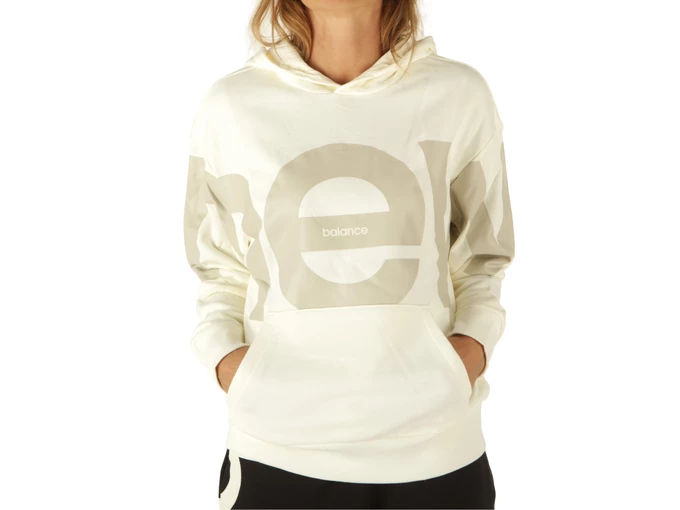 New Balance Athletics Unisex Out Of Bounds Hoodie Sea Salt