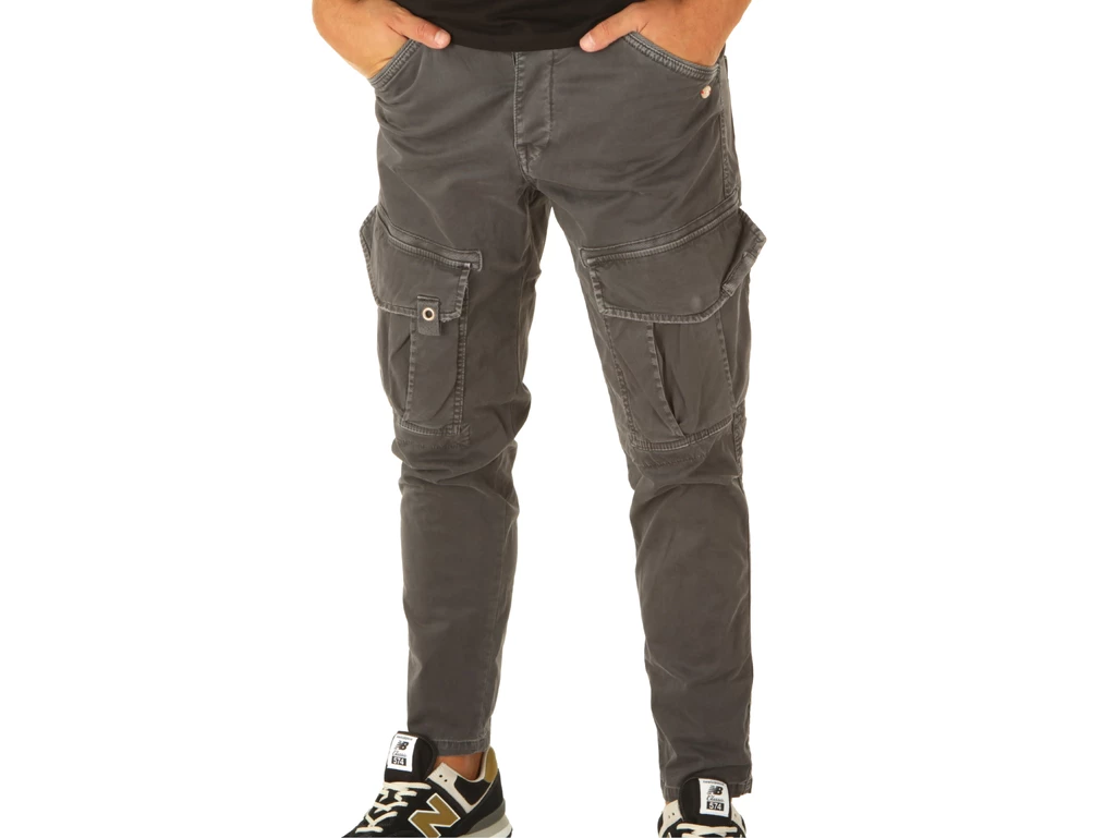 Berna Pantalone Tasconato Antracite homme 220220-23