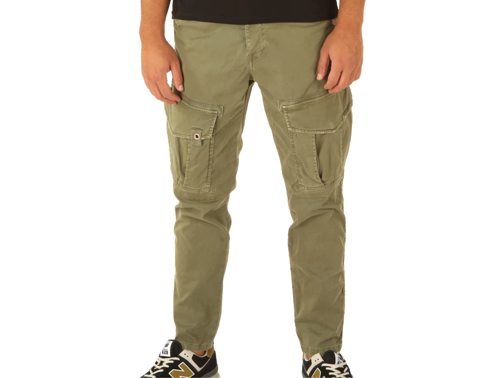 Berna Pantalone Tasconato Militare uomo  220220-57