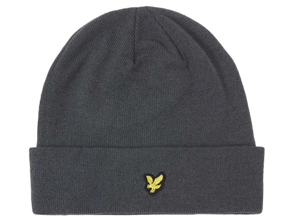 Lyle & Scott Beanie Mid Grey Marl unisex HE960ARC T28 