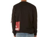 Alpha Industries Do not remove Sweater Black hombre 126340-03 