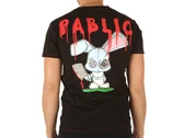 Pablic T-Shirt Stampa Coniglio Nero homme 223016-1